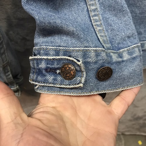 Vtg Sears Roebuck Denim Jacket Light Weight Button Up Youth XL 18/20 USA Made. - Picture 16 of 18