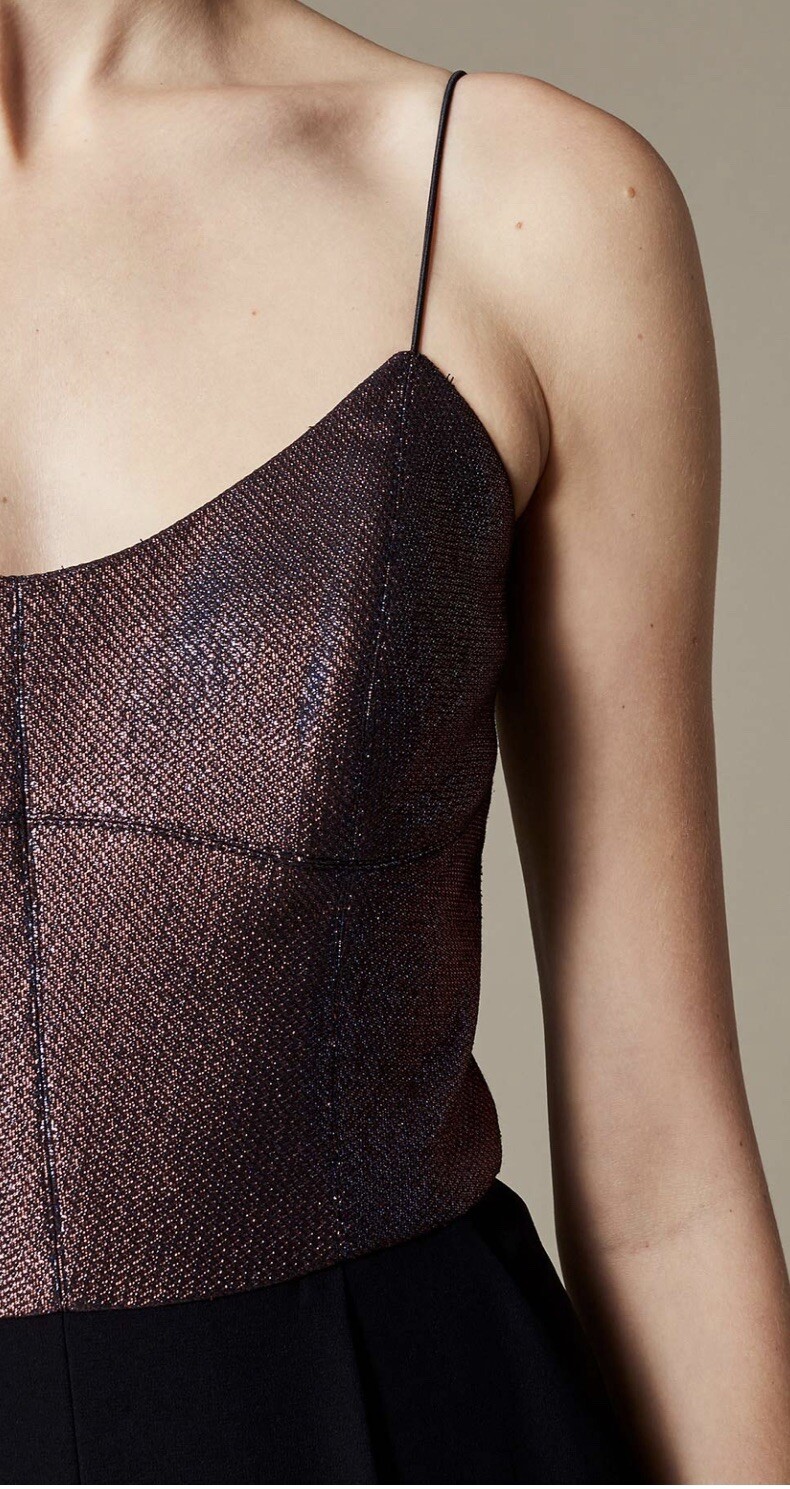 KAREN MILLEN  Metallic Bodice Tailored Jumpsuit. Limited Edition. NWT. US4/ UK8. image 5
