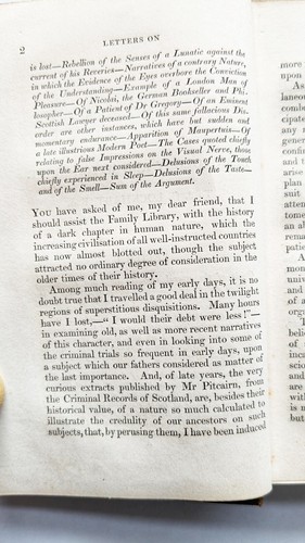 LETTERS ON DEMONOLOGY AND WITCHCRAFT, by SIR WALTER SCOTT, 2nd edition, OCCULT - Picture 9 of 10