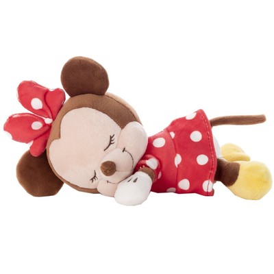 sleeping minnie mouse plush
