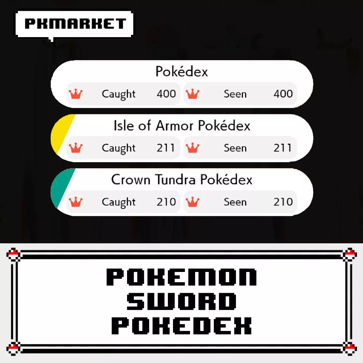 Complete Isle of Armor Pokedex / All New Pokemon - Pokemon Sword