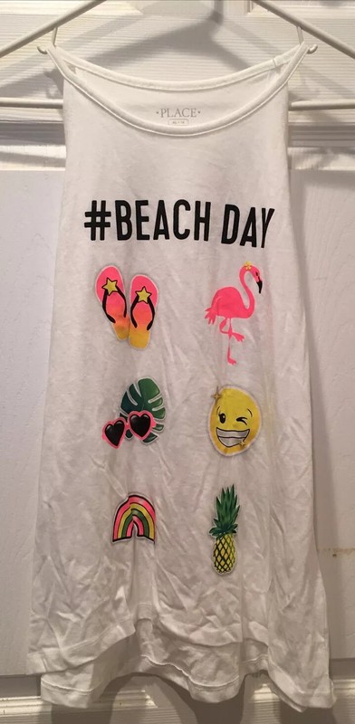 NEW Childrens Place Girls XL 14 Tank Top Beach Day Vacation CHRISTMAS GIFT