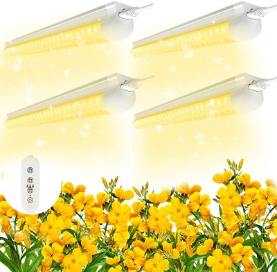 Full Spectrum LED Grow Lights 2FT 4FT Plant Light Fixtures Seed Starting 20W 40W