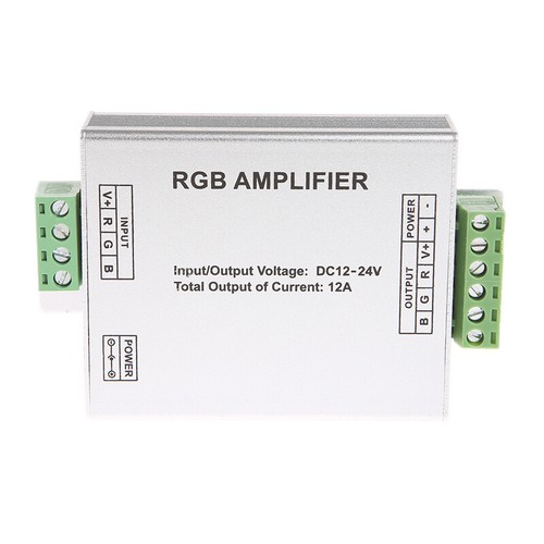 for 12V-24V 12A RGB Amplifier For 3528 5050 LED Strips - Picture 6 of 7