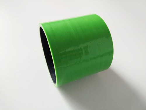 Green 3" inch ID:76mm Straight Silicone Hose Coupler Turbo Intercooler Pipe - Foto 1 di 3