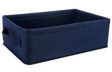 Decorative Storage Basket Collapsible Felt Bins Fabric Baskets Storage Organi...