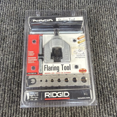 #ad #ad Ridgid Tools 23332 Flaring Tool Model 345 3 16” 5 8” NEW $53.95