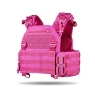 Pink Tactical Plate Carrier Women Kiborg Gen2 MOLLE Vest Adjustable Fit Ukraine