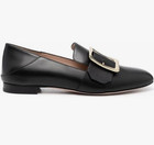 Bally Janelle Black Calf Leather Buckle Loafer Women’s US 4.5 EU 35 — photo 1