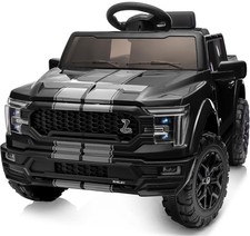 Licensed Ford Shelby F-150 24V Kids Ride on Toy,Electric Car for Kids w/Remote C
