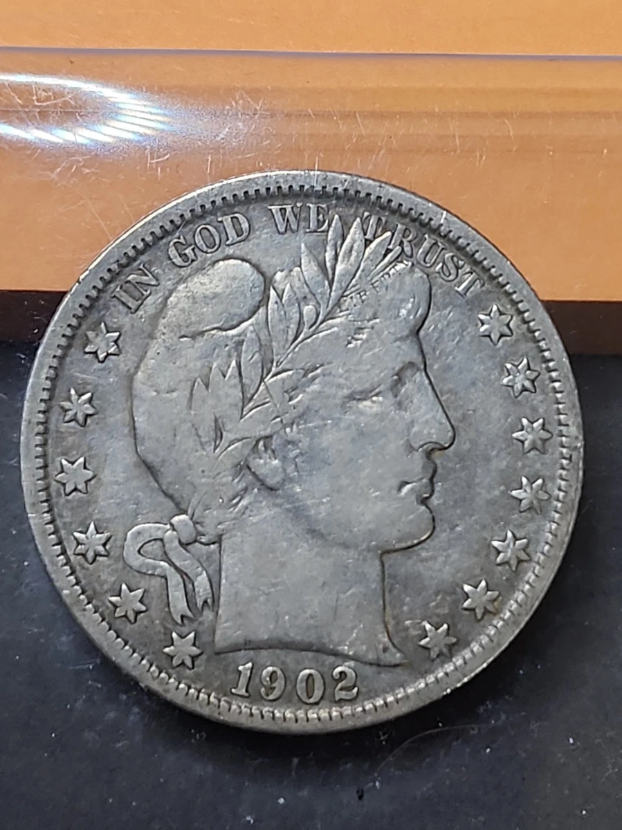 25+ 1902 Year Barber Half Dollars (1892-1915) for sale | Updated