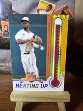 2025 Enrique Bradfield Panini Crusade RC Heating Up #32 GOLD /10 Hot SSP!