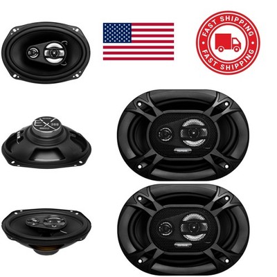 6x9 Inch Coaxial Car Audio Door Speakers 300 Watts Full Range Sound Output