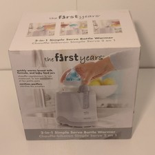 The First Years 2-in-1 Baby Bottle Warmer New in Box Sealed
