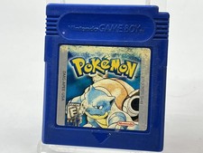 Nintendo Gameboy Pokemon Blue  AUTHENTIC  NEW BATTERY