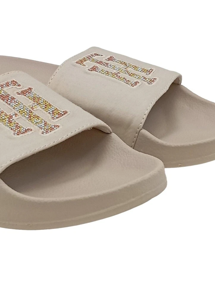 TOMMY HILFIGER Sandalias cómodas Mujeres Sandalias Talla EU 36 crema look casual - Imagen 3 de 4