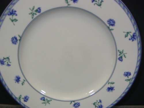 7 MIKASA 10-3/4" BLUE MEDLEY HK243 DINNER PLATES - Picture 10 of 23