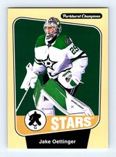 #59 2024-25 Parkhurst Champions BASE Jake Oettinger Dallas Stars