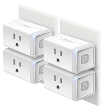 Kasa Smart Plug HS103P4, Home 4 Pack, Alexa Compatible 4-Pack