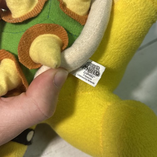 Super Mario Party 5 Bowser Plüsch Sanei Nintendo 2003. 10 Zoll Stofftier selten - Bild 5 von 7