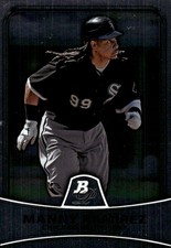 Manny Ramirez 2010 Bowman Platinum #43 White Sox MLB READ FREE SHIP AutographDen