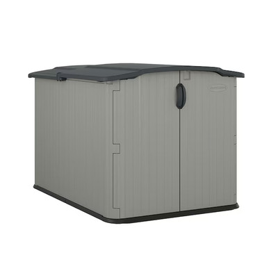 Suncast 5-ft x 7-ft Glide Top Gray Resin Storage Shed - SALE