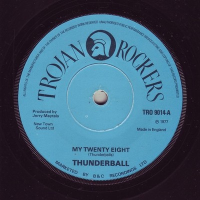 Thunderball - My Twenty Eight (7'') (Near Mint (NM or M-)) - 4101913869