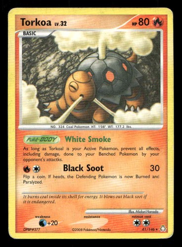 Torkoal Legends Awakened 41/146 HP Pokemon