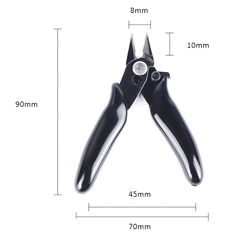 3.5 Inch Diagonal Mini Plier Wire Cutters Electronic Wire Cable Cutter Hand Tool