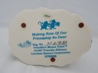 Priscilla's Mouse Tales "Making Note of Friendship" Figurine w/Box (Enesco) 1997 — photo 6