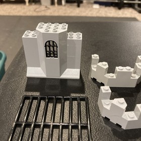 Lego Castle Of Morcia 8781 Gate Window Wall Parts Pieces 48490 & 6066 Lot 1
