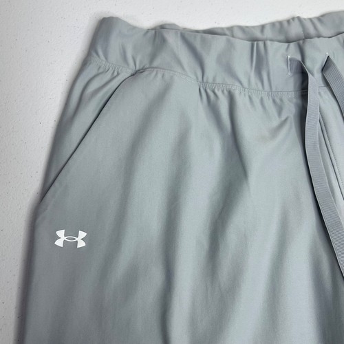 Pantalones de chándal Under Armour Vanish para mujer grandes grises sueltos elásticos 1328870 - Imagen 3 de 18