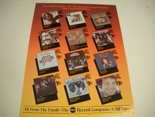 JIMMY BUFFETT Steely Dan JIM CROCE Andy Kim others 2-sided 1974 Promo Display Ad