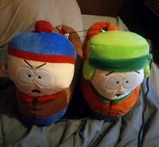 SOUTHPARK PLUSH SLIPPERS. Brand New. Adult Size 9-10