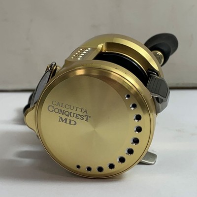 (美品)SHIMANO CALCUTTA CONQUEST MD 400XG Shimano Calcutta Conquest MD 400XG 7.5:1 Right Hand Casting