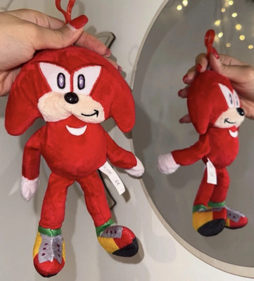 Offizieller Sonic Prime Clip-On Schlüsselanhänger Plüsch - Brandneu UK LAGER