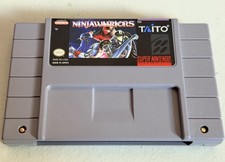 Ninja Warriors SNES Authentic Super Nintendo Game Taito USA 1994 Rare Grail