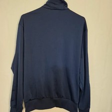 Adidas Navy Three-Stripe Track Top - Pre-Owned