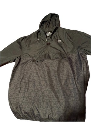 LURKING CLASS ダウンジャケット Lurking Class Sketchy Tank Windbreaker Men's Size Large Black and