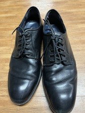 Cole Haan Black Leather Hawthorne Plain Oxford Dress Shoes 10M