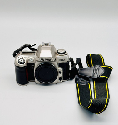 Nikon F80 SLR 35mm Spiegelreflexkamera analog Body Gehäuse Rechnung MwSt