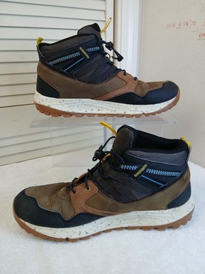 Merrell Nova Sneaker Hiking Trail Boot Shoe Brown Mens Size 10 Waterproof Vibram