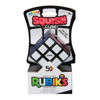 Rubik s Squish Cube 50th Anniversary Spin Master Solvable Fidget Puzzle