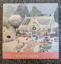 NEW Galison WINTER GARDEN 500 piece puzzle Christmas