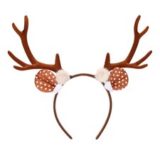 Topcosplay Unisex Christmas Reindeer Antler Headband Deer Antlers Headband fo...