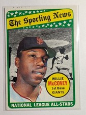 1969 Topps Willie McCovey All-Star #416 VG-EX+ San Francisco Giants HOF Slugger!