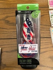 557 of 2000! Googan Squad Limited Edition Yee Yee Frog Americana USA