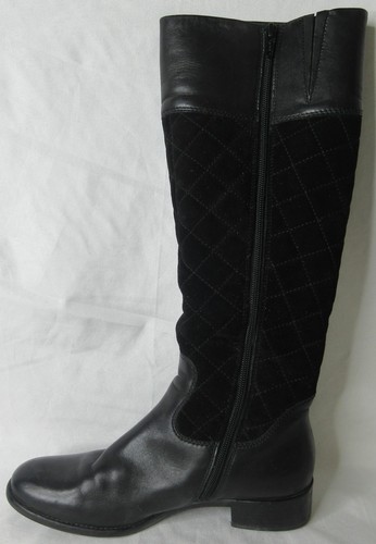 Gabor Womens Quilted Leather & Suede Boots US Size 8 Style 71-636-17 READ - Picture 5 of 13