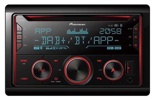 Pioneer 2DIN Lenkrad DAB USB CD Bluetooth Autoradio für Citroen C2 C3 Berlingo J - Bild 4 von 10