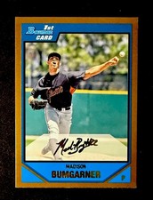MADISON BUMGARNER 2007 Topps Bowman 1st Bowman Gold Rookie Card #BDPP61 Giants. rookie card picture